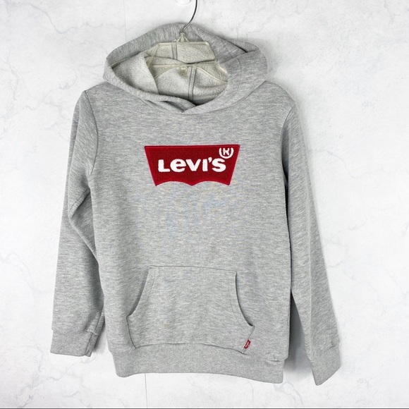 [Levi’s] Classic Gray Logo Hoodie